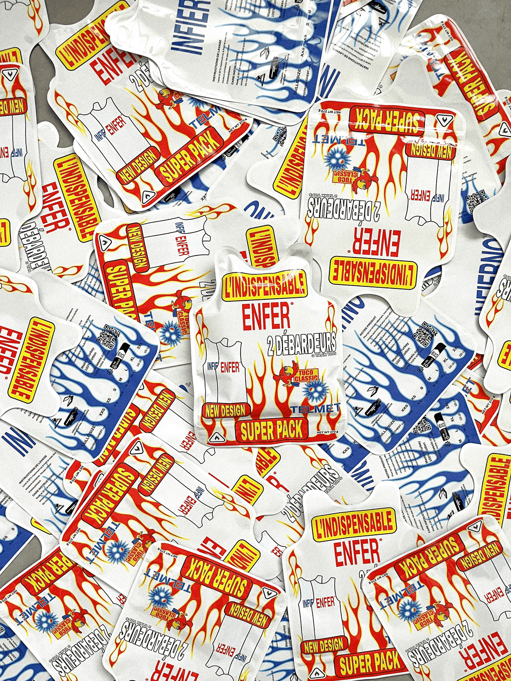 TUCO 2 TANK TOP PACK ENFER/INFIERNO