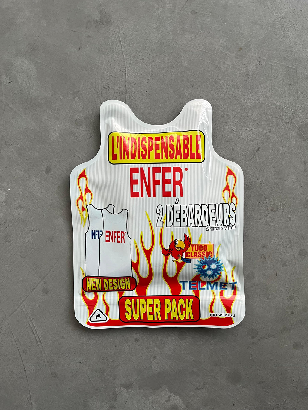 TUCO 2 TANK TOP PACK ENFER/INFIERNO