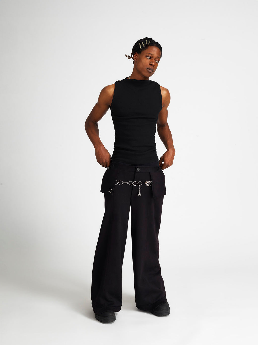 WOOL ARAI PANTS